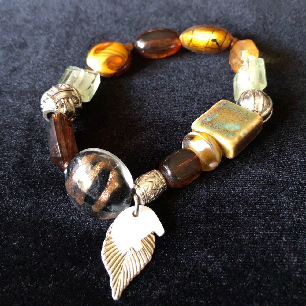 Cute Beaded Elastic Bracelet‎